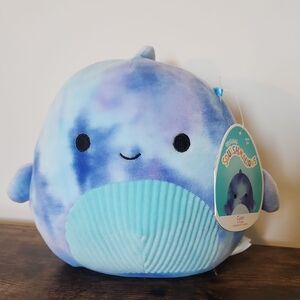 Cyan Whale Squishmallow